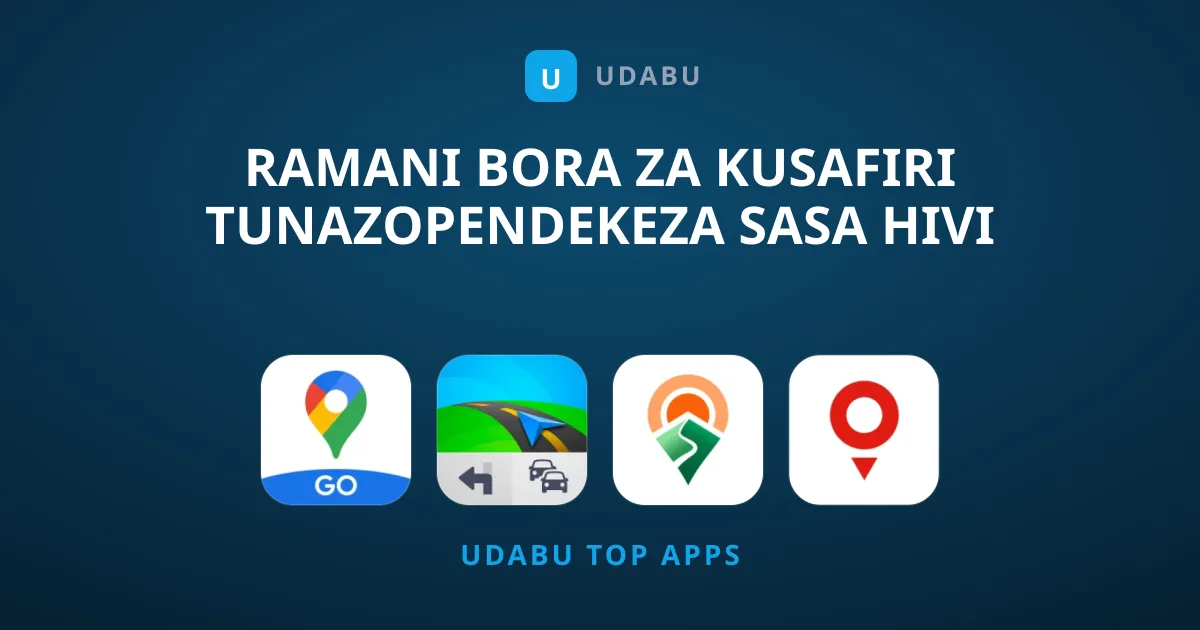 Ramani Bora za Kusafiri Tunazopendekeza Sasa Hivi
